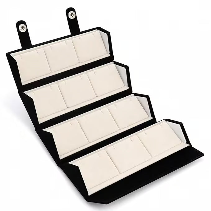 Foldable Jewelry Display Stand for Earrings | Multi Layer Stud Holder Rack | - Petals & Ore