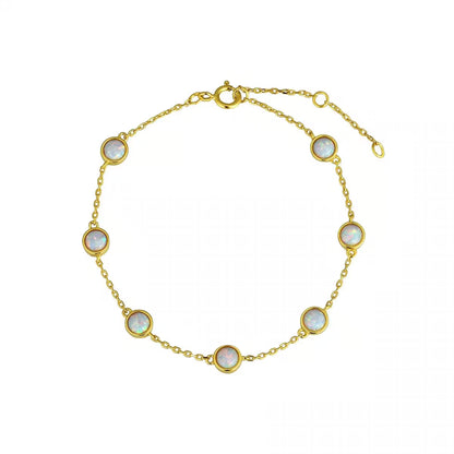 Pearl Bracelet for Women – Minimal Dainty Chain | Daily Wear Elegant Jewellery - Petals & Ore